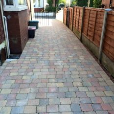 Driveways finish